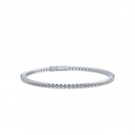 Line Diamond Tennis Bracelet