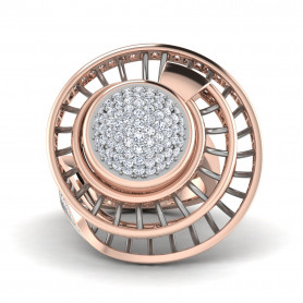 Contemporary  Diamond Ring - Bridal Collection