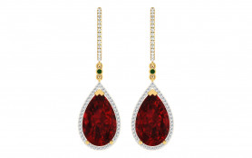Diamond & Gemstone Earring - Birthstone Collection