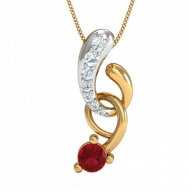 Ruby & Diamond Jewelry Set