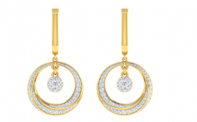 Dangler Collection -  Diamond  Earring