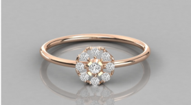 Diamond Ring  For Her - Bella Collection