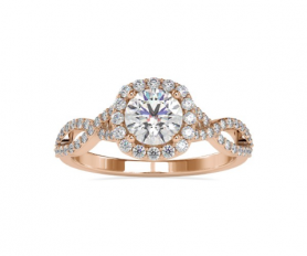 Classic Diamond Promise Ring for Her