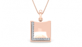  Diamond Pendant & Stud Jewelry Set - 9-5 Collection