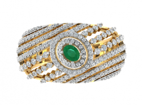 Diamond & Gemstone Cocktail Ring - Luminous Collection