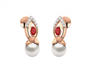  Diamond  & Gemstone Earring - Birthstone Collection