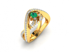 Diamond and Gemstone Ring