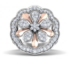  Diamond Cocktail Ring - Floral Collection